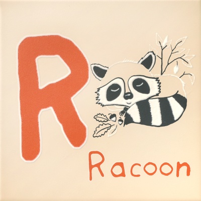 Декор Зоопарк «R» матовый 20x20x0,69