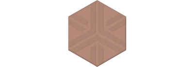 Декор Агуста розовый матовый 6x5,2x0,69 Декор Агуста розовый матовый 6x5,2x0,69