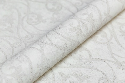 Обои виниловые на флизелиновой основе Дамаск мотив, белый