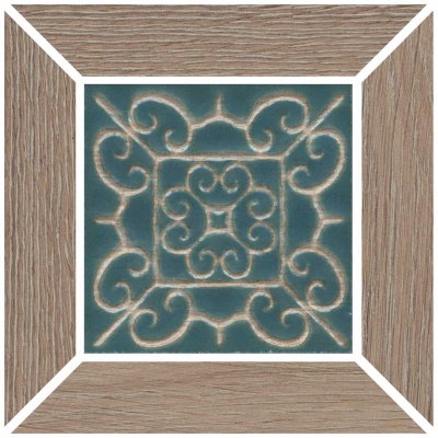 Декор Тровазо наборный бежевый тёмный матовый 13x13x0,9 Декор Тровазо наборный бежевый тёмный матовый 13x13x0,9