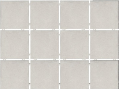 Амальфи серый светлый матовый 29,8х39,8x0,7 из 12 частей 9,8x9,8