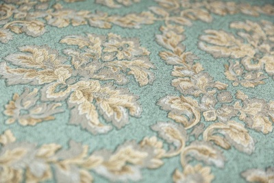 Обои виниловые Палаццо мотив, зеленый