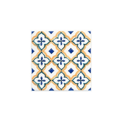 Вставка Капри майолика 9,8x9,8x0,7 Вставка Капри майолика 9,8x9,8x0,7