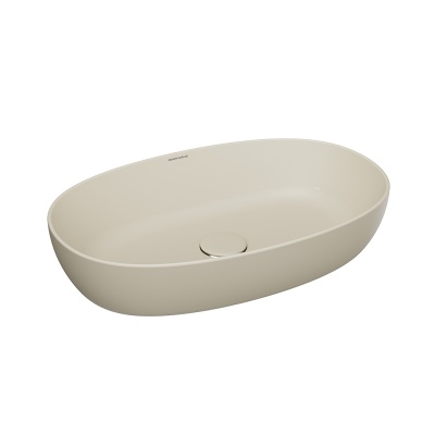 Раковина PLAZA накладная 60, песочная матовая Раковина PLAZA накладная 60, песочная матовая