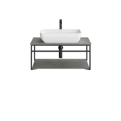 Металлическая структура PLAZA Next подвесная 80, черная матовая Металлическая структура PLAZA Next подвесная 80, черная матовая