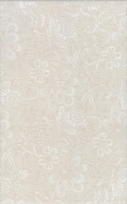 Ауленсия бежевый орнамент матовый 25x40x0,8