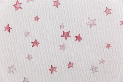 Обои виниловые на флизелиновой основе Уик-энд мотив, розовый звезды