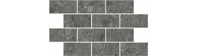 Декор Чеппо ди Гре мозаичный антрацит матовый обрезной 34,6x20x0,9 Декор Чеппо ди Гре мозаичный антрацит матовый обрезной 34,6x20x0,9