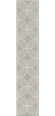 Бордюр Туф бежевый светлый матовый 40,2x7,7x0,8