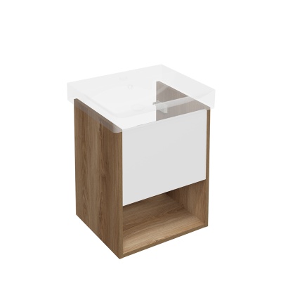 Тумба PRO подвесная 1 ящик 50, вяз